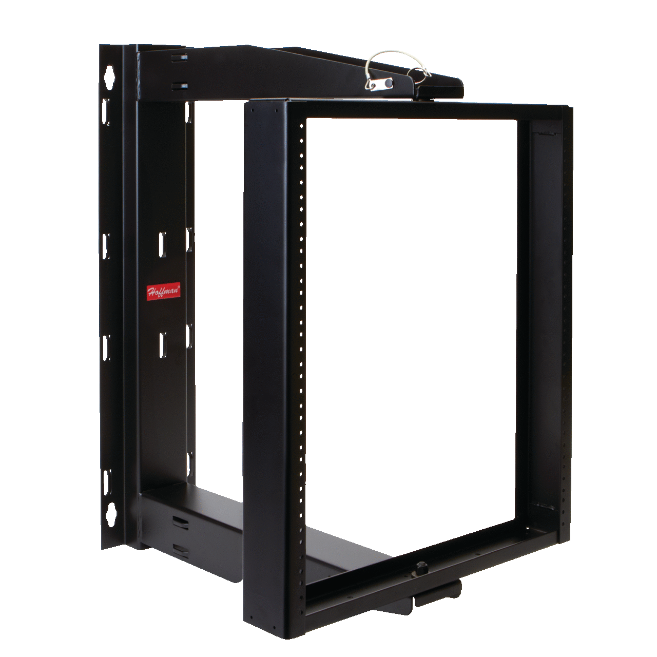 E19SWMC20U24 PivotRack DOFRW 20-Rack Unit Wall Mount Rack, 44 in H x 7 in W x 24.097 in D, 150 lb Load
