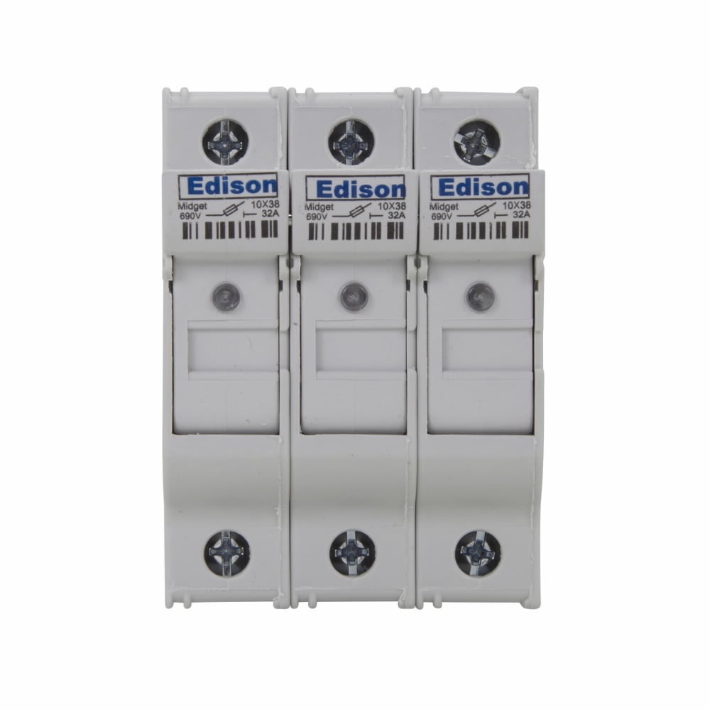 EHM3DIU Modular Fuse Holder, 600 V AC, 30 A, 3 Poles