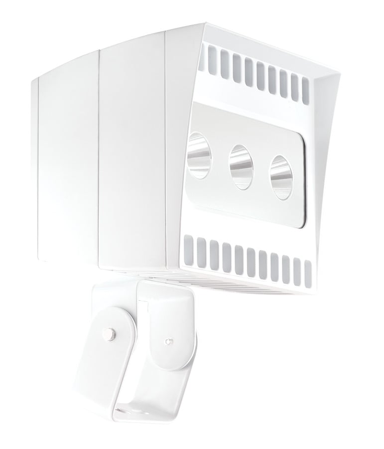 EZLED78TW Spotlight, 89 W Fixture, 120/208/240/277 V AC, White Housing