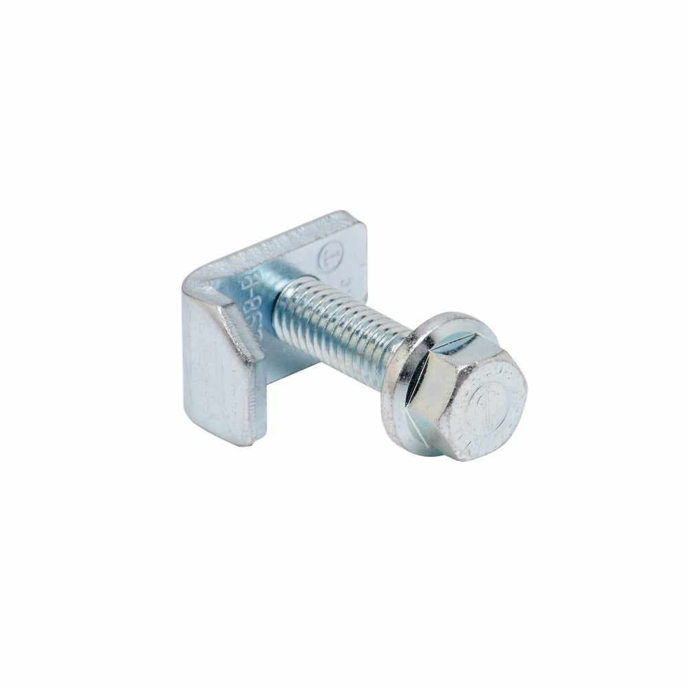 rod stiffeners, Secures channel to hanger rod for vertical seismic bracing, Electro-plated, Steel, Used with 3/8"-16 thru 7/8"-9 hanger rod, Rod stiffener with break-off head