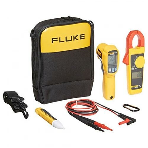 FL62MAX+/323/1AC Infrared Thermometer Kit, -30 to 650 deg C, +/-1.0 deg C or +/- 1.0% of Reading, Whichever is Greater Accuracy