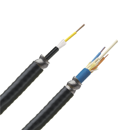 FSMP91AY OS2 Single-Mode OFCP Gel Free Stranded Loose Tube Fiber Optic Cable, (144) Fiber, 9 um Core