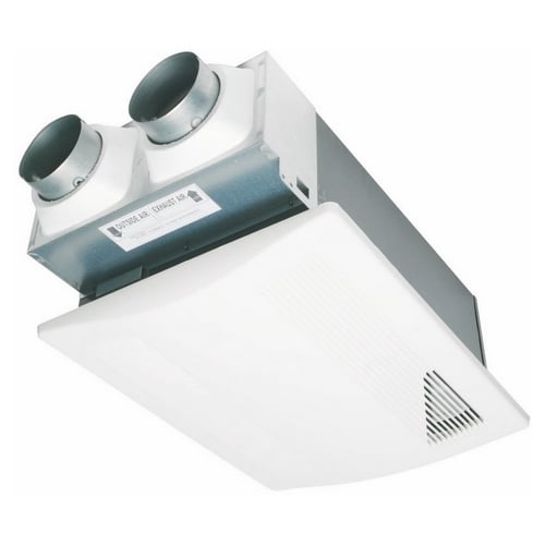 FV-04VE1 WhisperComfort Low Cost Energy Recovery Ventilator, 120 VAC, 60 Hz, 40/20 cfm or 20/10 cfm