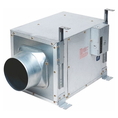 FV-30NLF1 WhisperLine 1-Phase In-Line Ventilation Fan, 340 cfm, 6 in Dia Duct, 95.2 W, 120 VAC, 0.86 A, 1.7 Sones, Import