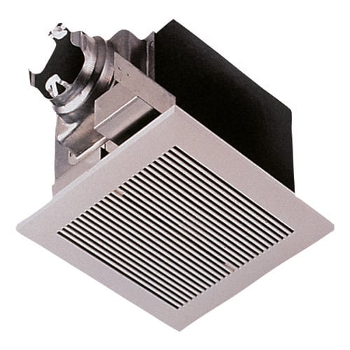 FV-30VQ3 WhisperCeiling Quiet Ventilation Fan, 290 cfm, 6 in Dia Duct, 64 W, 120 V AC, 0.53 A, 2 Sones, Import