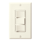 WhisperControl Switches, 3 function On/Off, Fan/Light/Night-light, Light Almond