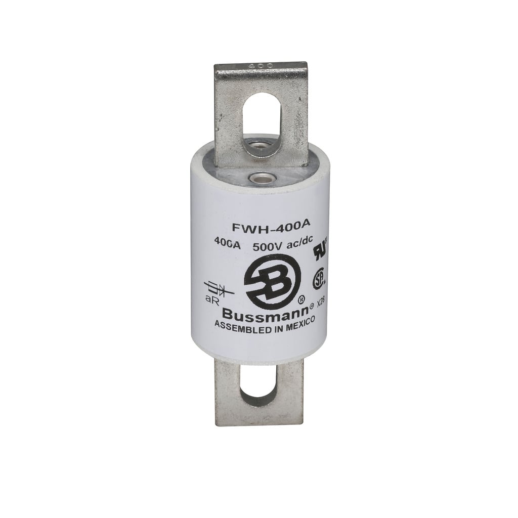 FWH-350A North American Style High Speed Fuse, 350 A, 1000 V AC/800 V DC, 50 kAIC Interrupt, Cartridge Body