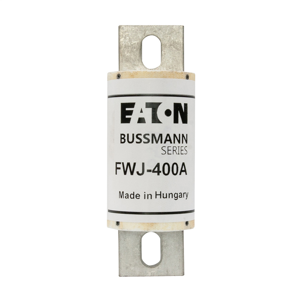 FWJ-400A Fast Acting Semi-Conductor High Speed Fuse, 400 A, 1 kV, 100 kA Interrupt, Cylindrical Body