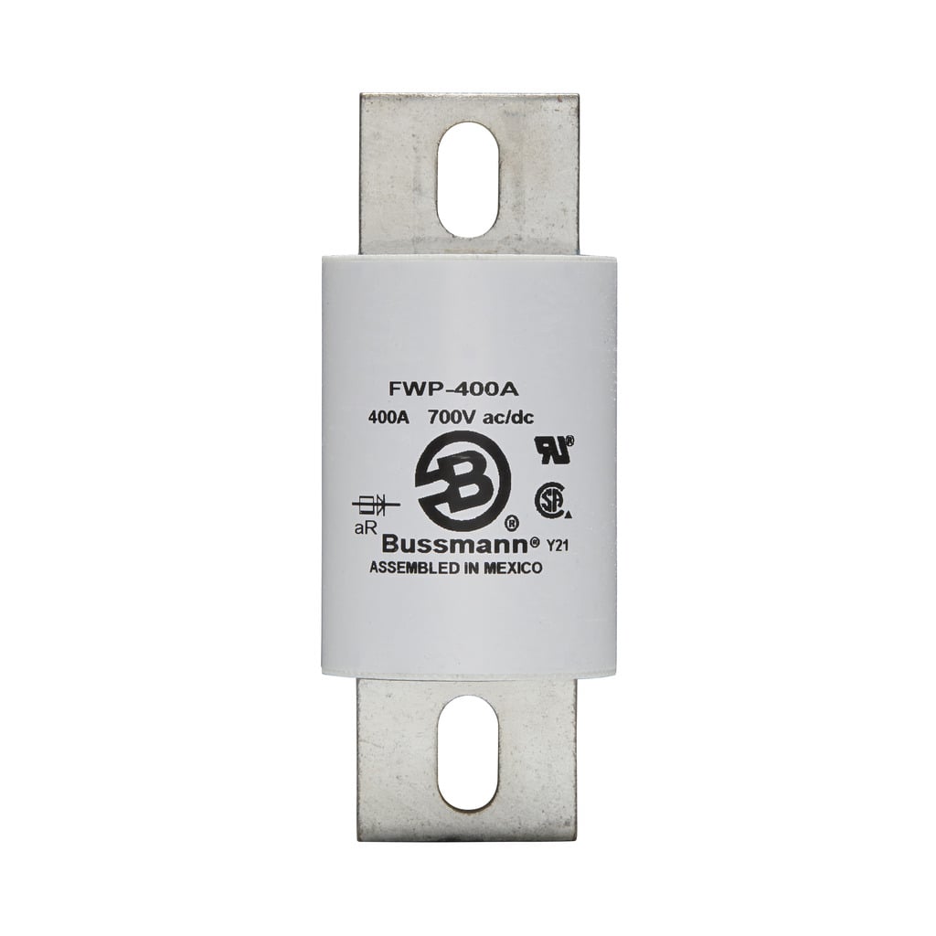 FWP-400A North American Style High Speed Fuse, 400 A, 1.4 kV AC, 200 kAIC Interrupt, Cartridge Body