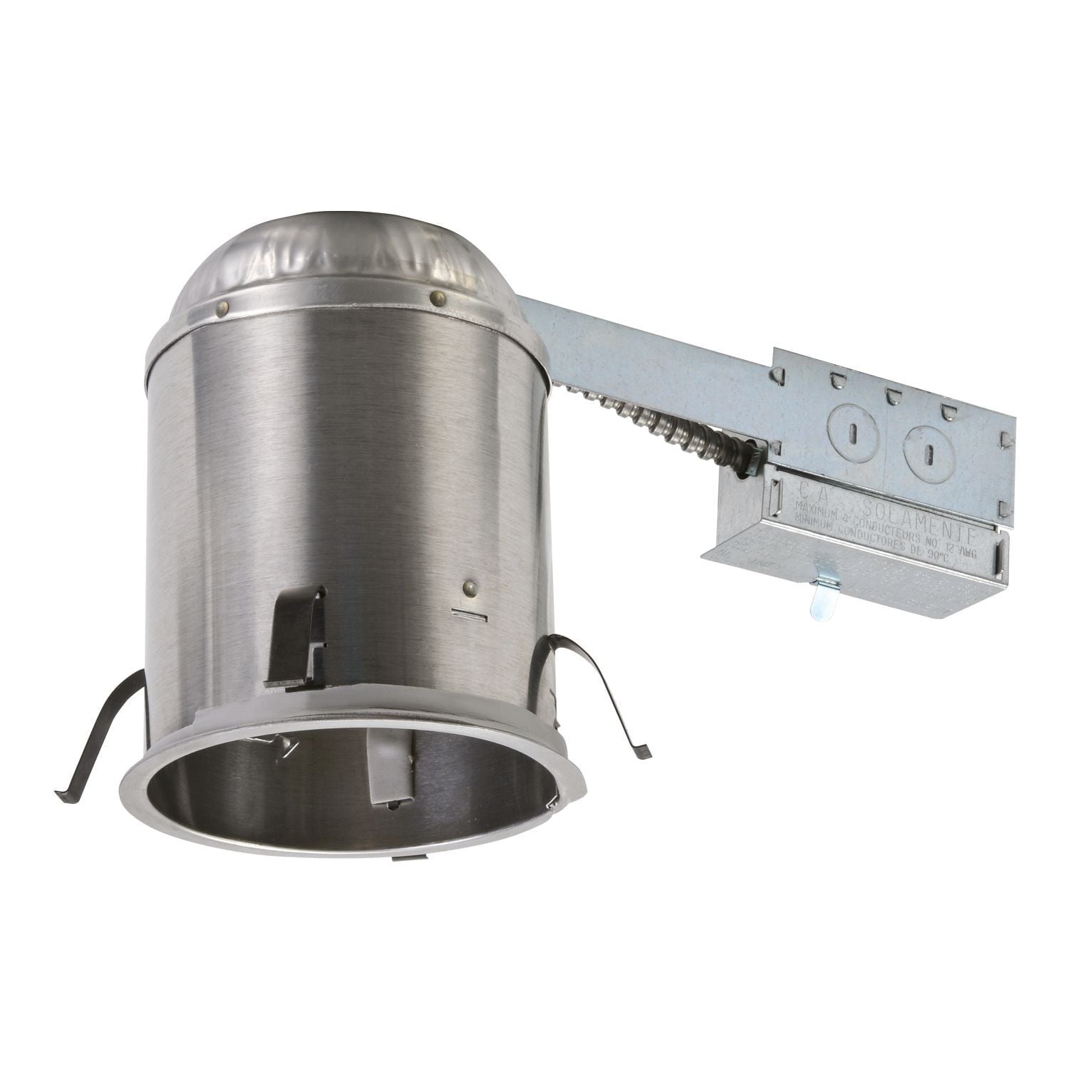 H550RICAT Halo Remodel Recessed Lighting Housing, IC Insulation, 120/277 V AC, 5-1/2 in Ceiling Opening, Aluminum Housing