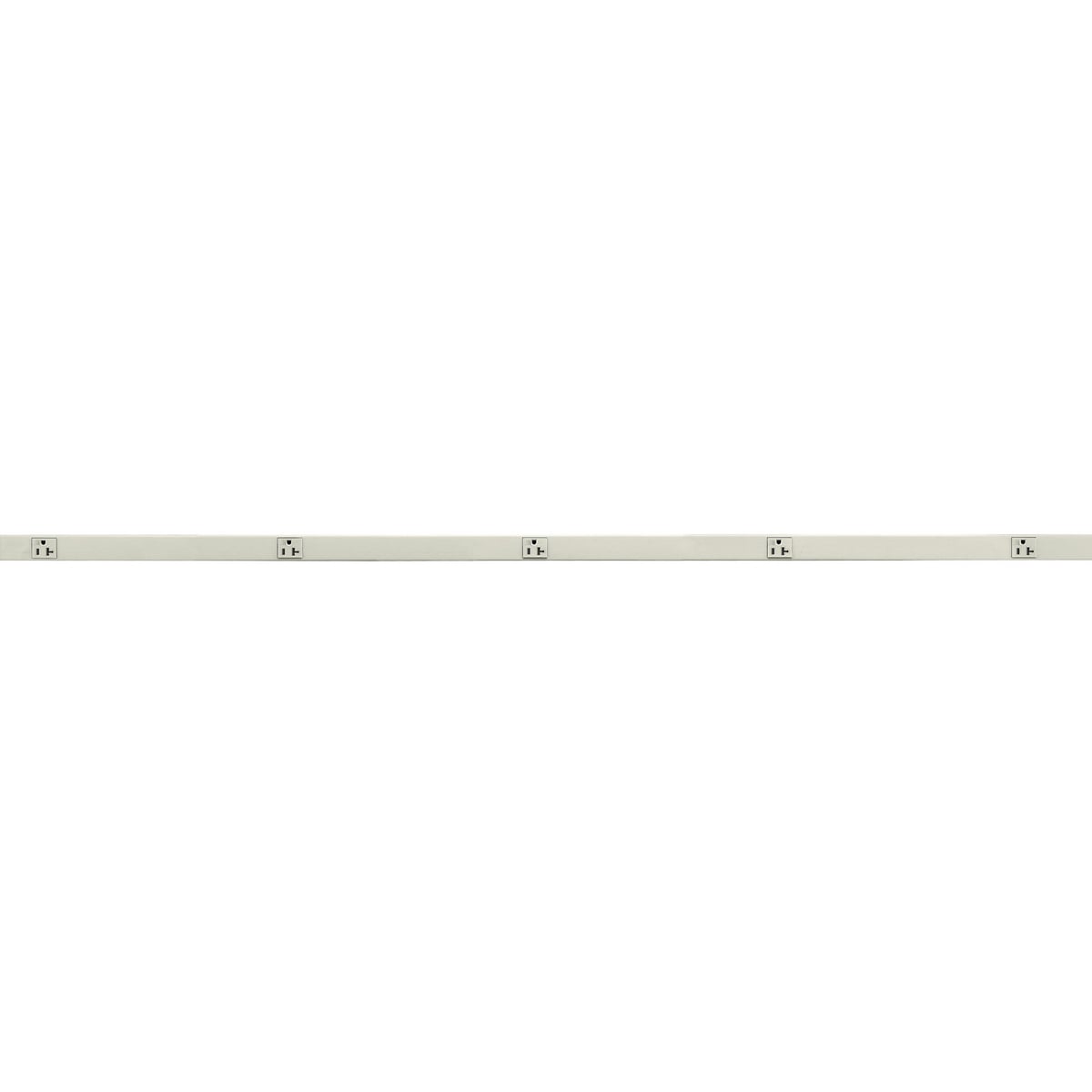 HBL24GB512IVTR Tamper Resistant Pre-Wired Raceway, 5 ft L x 3 in W x 2 in H, Steel