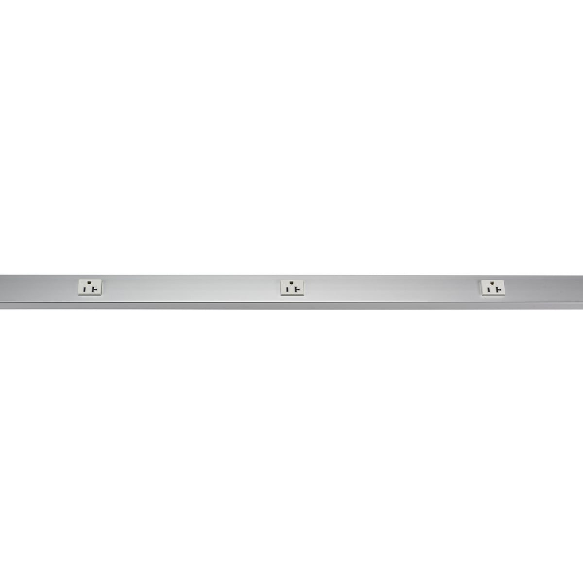 HBLALU24GB306TR 1-Phase Fully Insulated Permanently Installed Tamper-Resistant Pre-Wired Raceway, 3 ft L x 3 in W x 1.6 in H, Aluminum