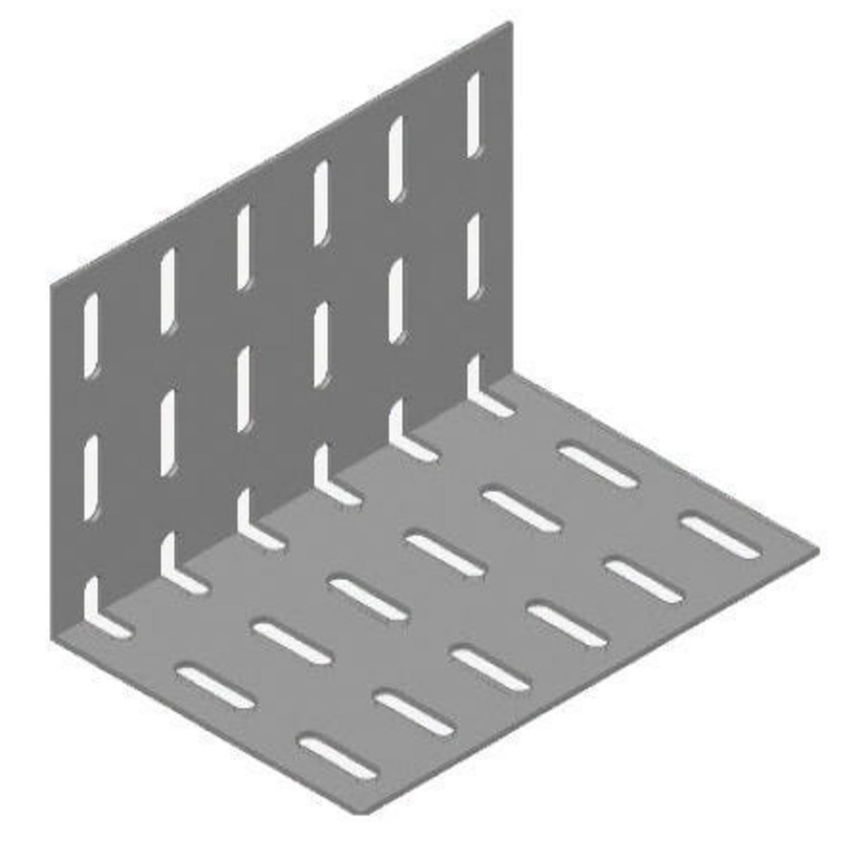HBTEB Standard Electric Box Bracket, For Use With Overhead Wire Basket Trays, Steel