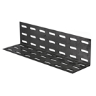 Hubbell Wiring Device Kellems, Wire Basket Tray, Overhead Tray,Accessories, Termination Support, For 8" Tray, Black