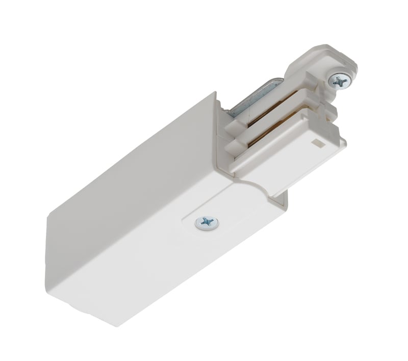 HTEK11 WH HTEK11 Left Polarity End Feed Connector, 2 Circuits, 3-5/16 in L x 1-1/4 in W
