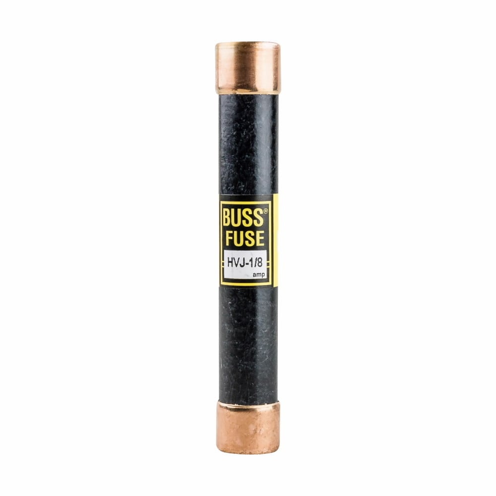 HVJ-1/8 Non-Time Delay Fast Acting Fuse, 0.125 A, 5 kV AC, Cylindrical Body