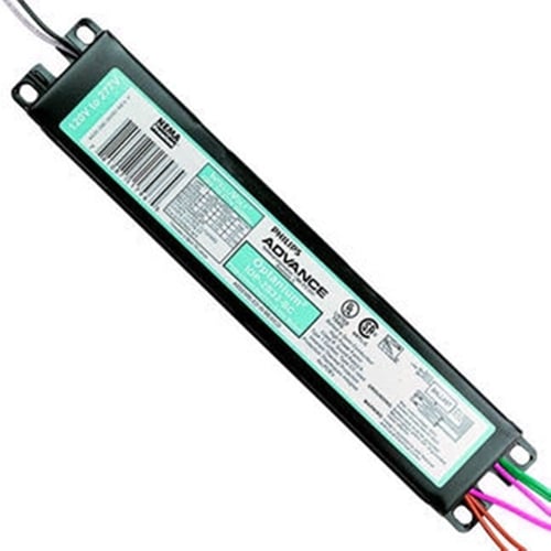 IOP2S32SCSD35I Optanium Electronic Fluorescent Ballast, Programmed, High, T8, 2 Lamps, 50/60 Hz, 120-277V, 32W, 9.5 inch x 1.7 inch x 1.18 inch