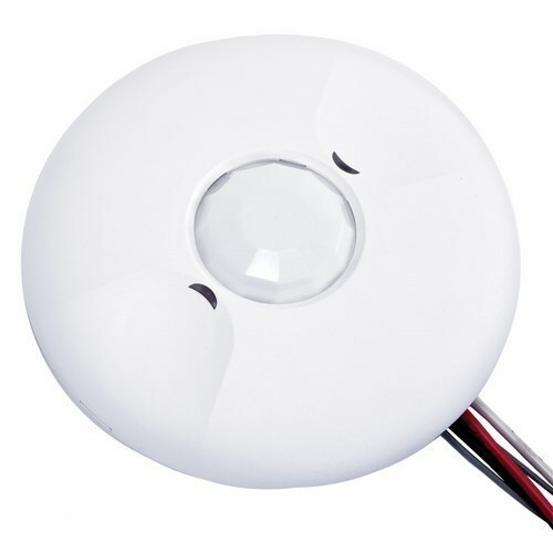 IOS-CMP-U Ceiling Mount Occupancy Sensor, 120 to 277 V AC, Passive Infrared Sensor, 1200 sq-ft Coverage, 360 deg Viewing