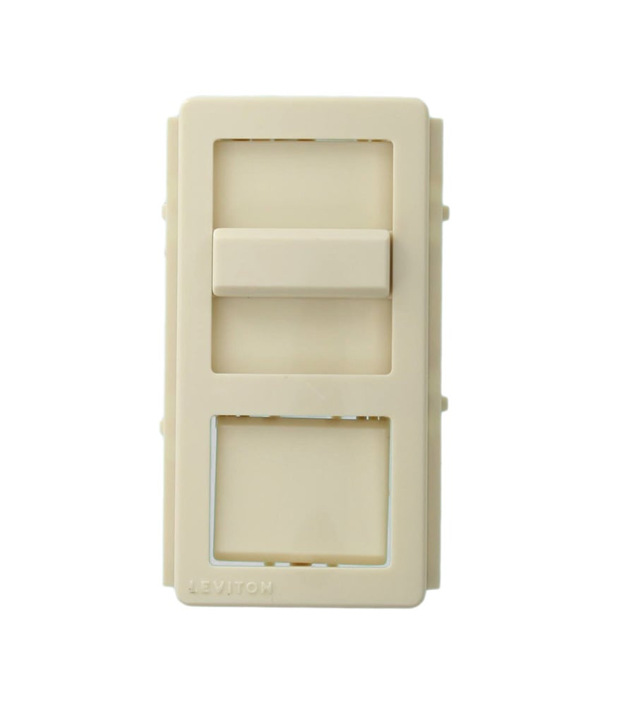 IPKIT-LNT IllumaTech Color Conversion Kit With Slider, Non-Lighted Push Button, For Use With IllumaTech Preset Slide Control Dimmer, Light Almond