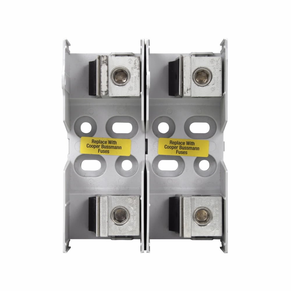 Eaton Bussmann series JM modular fuse block, Modular fuse block, CR, 110-200 A, Two-pole, Class J, 200 kA, Knife blade end x knife blade end, 200 kAIC, 600 V