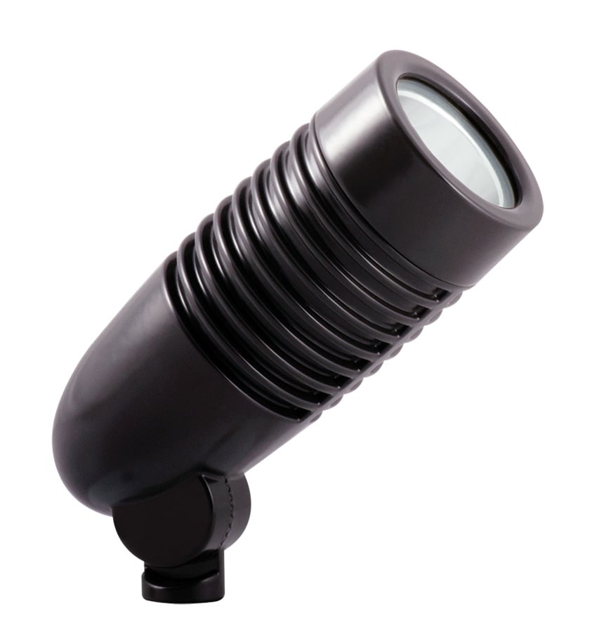 LFLED5A Hidflood Landscape Floodlight,), 5 W Fixture, 100/120/208/240 V AC, Bronze/Powder Coated Housing