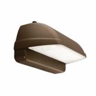 LNC2 Small LitePak Wallpack, Number of LEDs: 12, Light Output: 2629 lm, Wattage: 28 W, Voltage Rating: 120-277 VAC, Color Temperature: 5000 K, 70 CRI, Light Distribution: IES Type III, Color: Dark Bronze Matte Textured.