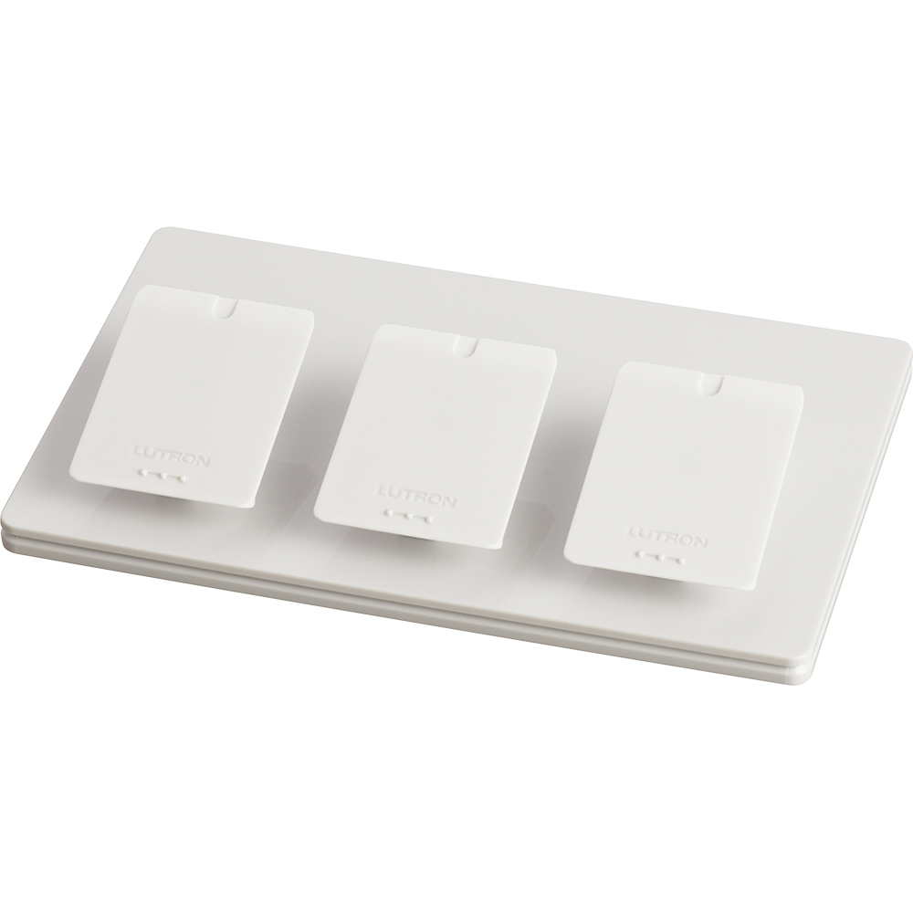 L-PED3-WH Pico Smart Remote Pedestal, Triple Mount, White