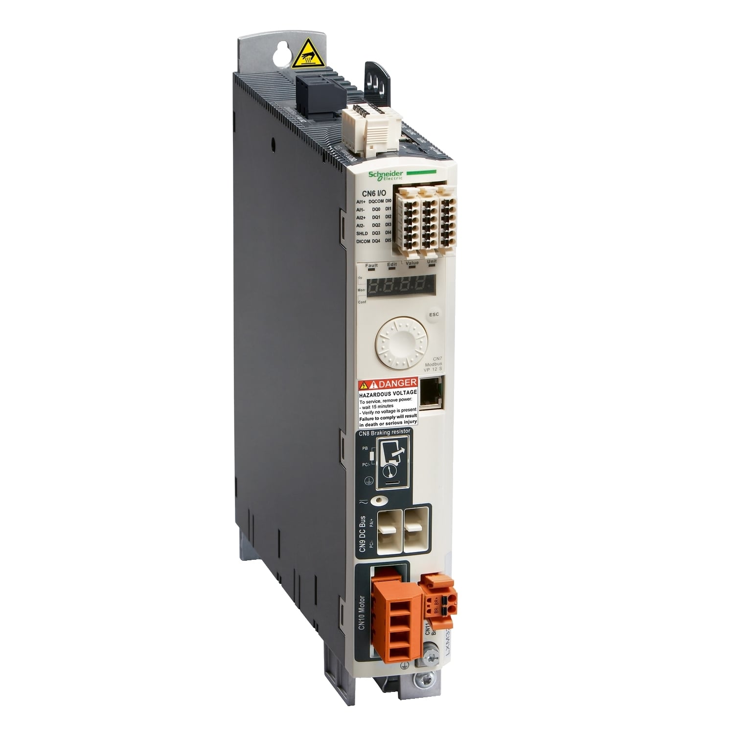 LXM32CD72N4 Lexium Motion Servo Drive, 30 V DC, 24 A, 50/60 Hz