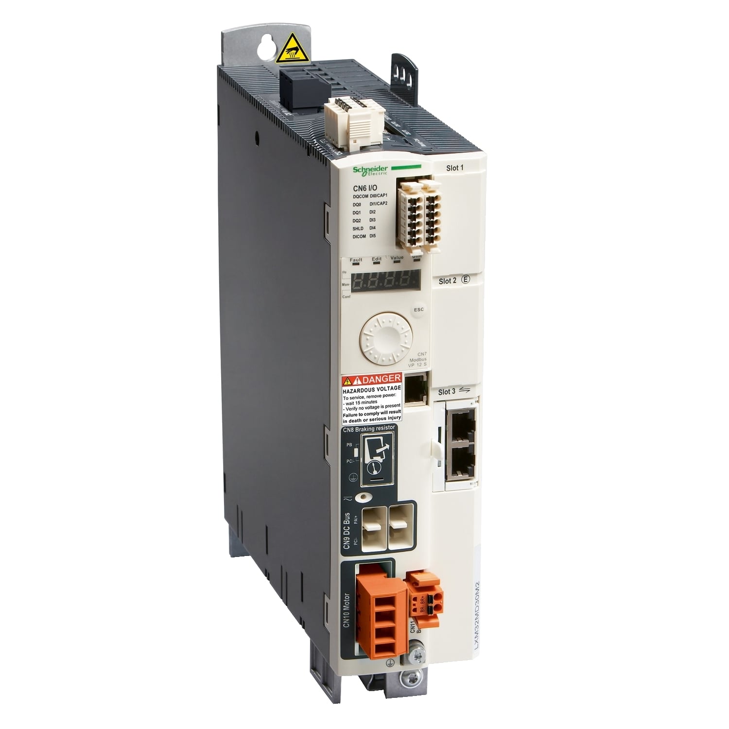 LXM32MD72N4 Lexium Motion Servo Drive With Integrated EMC Filter, 480 V AC, 72 A, 50/60 Hz, 5 kW