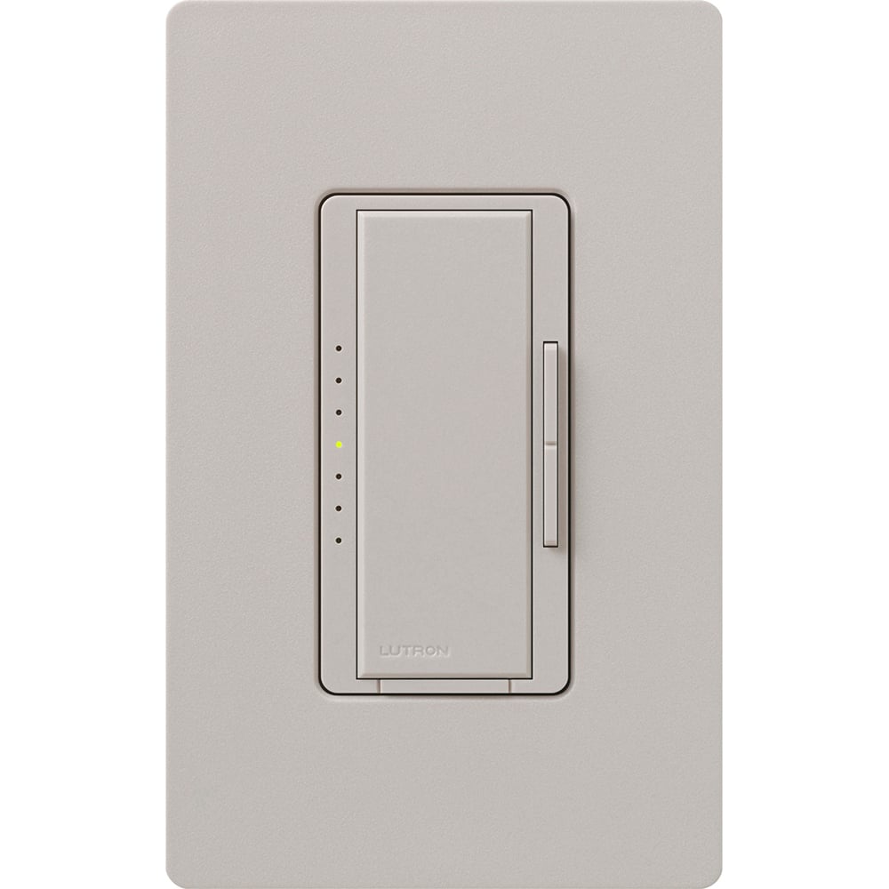MACL-153M-TP Maestro LED+ Dimmer Switch, 150W LED, 1 Pole/Multi-Location, No Neutral Required, 120V, Taupe