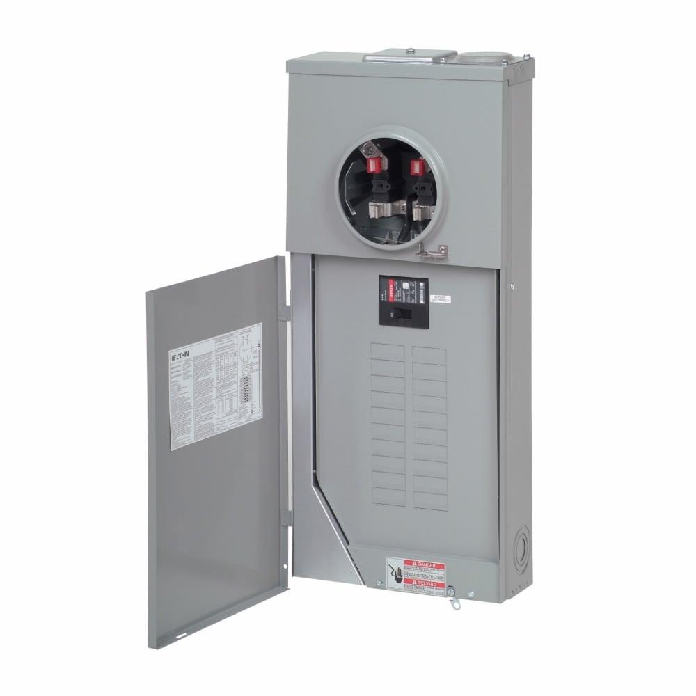 MB2040PV200BTS Type BR, Solar-Powered Center Meter Breaker, CSR Main Breaker, Construction, 200 Amp, 120/240V, 70 max PV input, 20 Spaces, 40 Circuits, 10 kAIC, Surface, NEMA 3R, Galvenized Steel Enclosure, Aluminum Bus, OH, UG