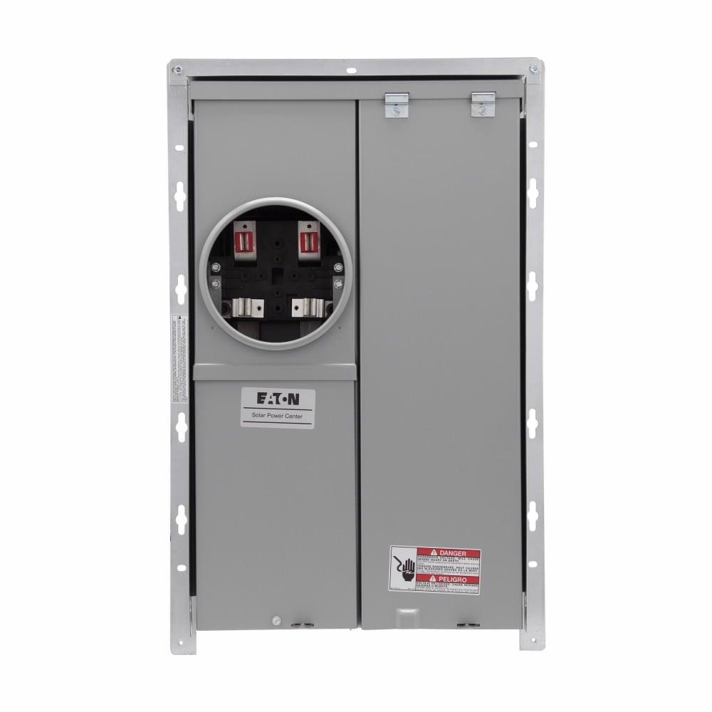 MBE1224PV125BTF Solar-ready Meter Breaker, 125 Amp, 1 Phase, OH, UG, 120/240V, Flush, 10 kAIC