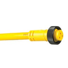 ML3C4WA060F 1-Phase Mini Line Cordset, Straight Female Pigtail Connector, 6 ft L Cable, 3 Poles
