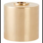 MIGHTY CAP 2" FITS 2 3/8"OD PIPE BRASS