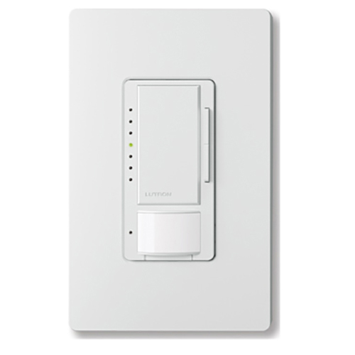 MSCL-OP153M-PD Maestro LED+ Motion Sensor Dimmer Switch, 150W LED, 120V, 1 Pole/Multi-Location, Palladium