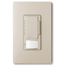 Maestro occupancy LED+ passive infrared occupancy/vacancy sensor that automatically control the lights in an area in taupe