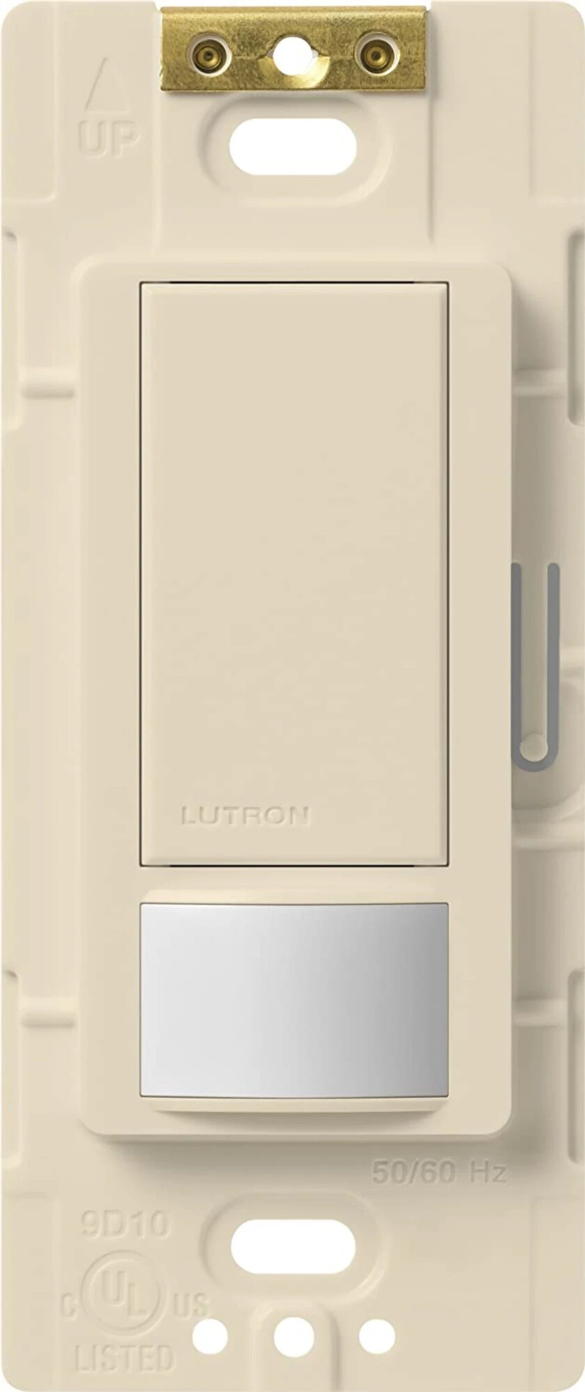 MS-VPS6M2-DV-LA Maestro Motion Sensor Switch, Vacancy, 6 Amp Light, 3 Amp Fan, 120-277V, 1 Pole/Multi-Location, Neutral Optional, Light Almond