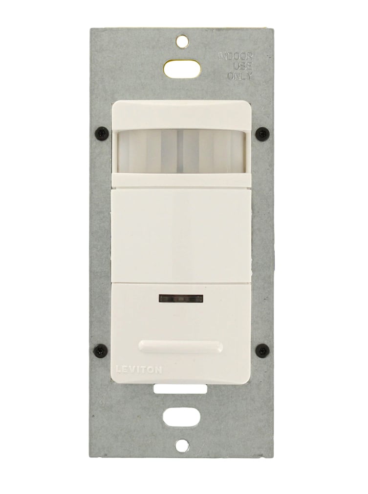 ODS10-TDW 1-Pole 1-Relay Occupancy Sensor, 120/230/277 VAC, Passive Infrared Sensor, 2100 sq-ft Coverage, 180 deg Viewing