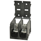Power Distribution Block, Dual Rated, Line Conductor Range 500-4, Load Stud 3/8-16 x 1-5/16, 2 Ports Per Pole Line Side, 2 Ports Per Pole Load Side, 3 Pole, UL, CSA