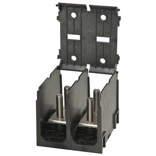 PDS-11-CC-3 ClearChoice Type PDS Power Distribution Block, 600 VAC, 200 A, 3 Poles, 1/4-20 x 9/16 in Line/Load Wire, Aluminum Alloy