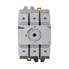 Eaton Bussmann series RD non-fused rotary disconnect switch, Compact switch, Front/side handle operation, 600V, 100A, Non-fused disconnect switch