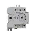 Eaton Bussmann series RD non-fused rotary disconnect switch, Front/side handle operation, 600V, 63A, Non-fused disconnect switch