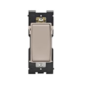 RE151-CA Self-Grounded Dimmer Switch, 120/277 V AC, 15 A, 60 Hz, 1/2 hp, 2 hp Power Rating