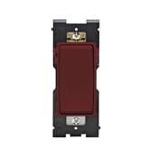 RE151-DG Renu Dimmer Rocker Switch, 0.5 hp at 120 V AC, 2 hp at 240 to 277 V AC, 15 A at 120/277 VAC Contact, 1 Poles