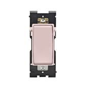 RE151-FP Renu Dimmer Rocker Switch, 0.5 hp at 120 V AC, 2 hp at 240 to 277 V AC, 15 A at 120/277 VAC Contact, 1 Poles