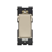 RE153-NS Renu 3-Way Dimmer Rocker Switch, 120/277 V AC, 15 A, On-Off Contact