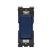 RE153-RN Renu 3-Way Dimmer Rocker Switch, 0.5 hp at 120 V AC, 2 hp at 240 to 277 V AC, 15 A at 120/277 VAC Contact, 1 Poles