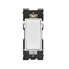 Renu Switch for 3-Way Applications 15A-120/277VAC in White on White