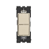 RE634-WG Renu Combination Switch, 15 A, 120/277 V AC, 1 Poles