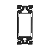 REA00-OB Wallplate Adapter Ring, For Use With Renu Wallplate, Onyx Black
